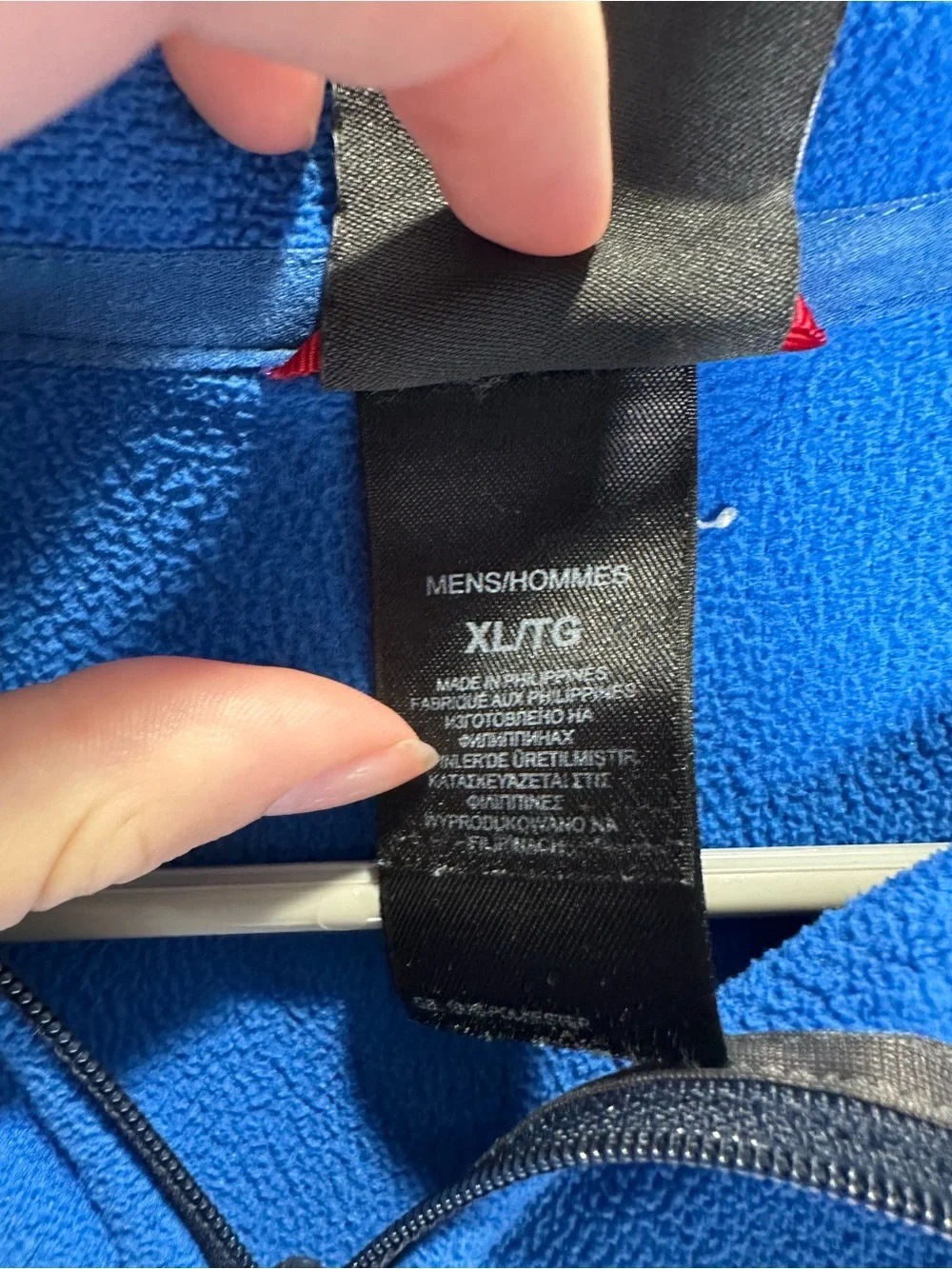 The North Face Men's Electric Blue Quarter-Zip Pullover